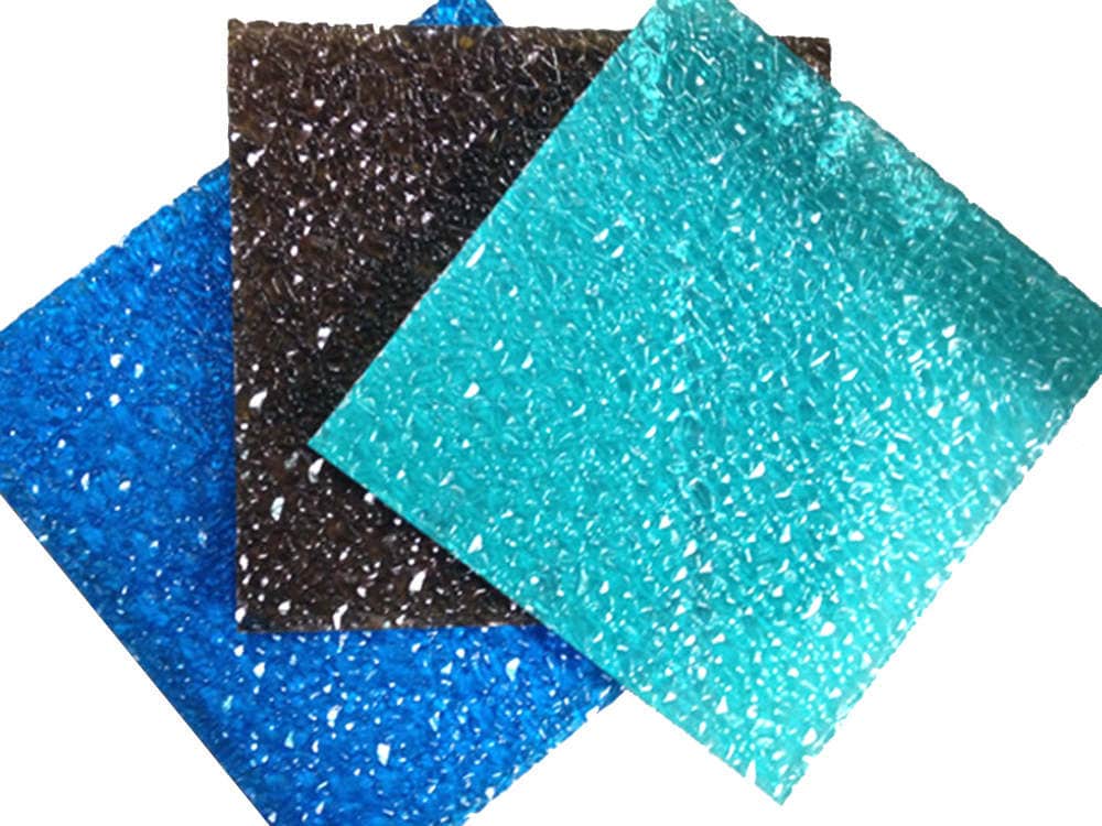 Strukturierte Polycarbonatplatten