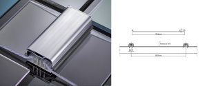 Solid polycarbonate roof panel