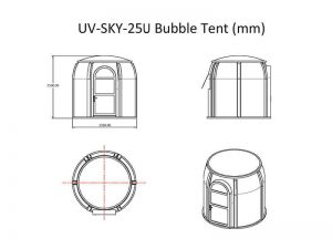 UV-SKY-25U Bubble Zelt